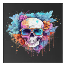 Formas de Caveira Floral