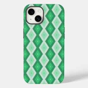 Formas de diamante verde