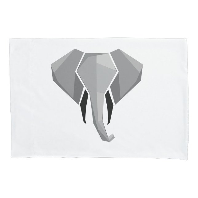 Formas Simples Geométrica Cabeça de Elefante (Frente)