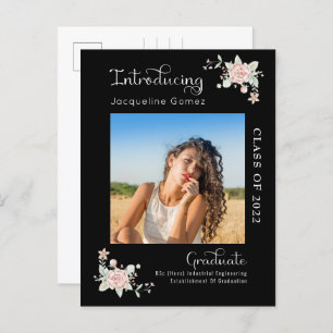 Formatação Floral Moderna Convite Fotográfico 2022