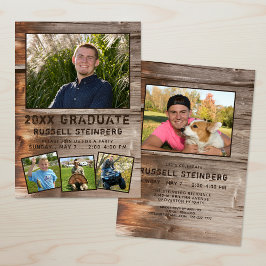 Formatação - Rustic Wood 5 Foto Convite