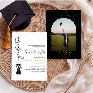 Formatura Moderna com Convite de Foto