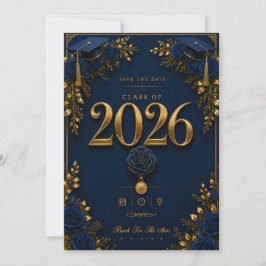 Formatura - Salve a Data + Cartão de Confirmação d