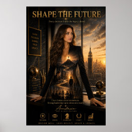 Forme o Futuro – Poster de Liderança