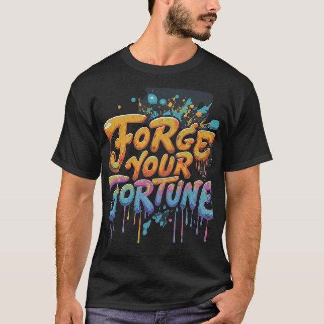 Forme sua camiseta fortuna (Frente)