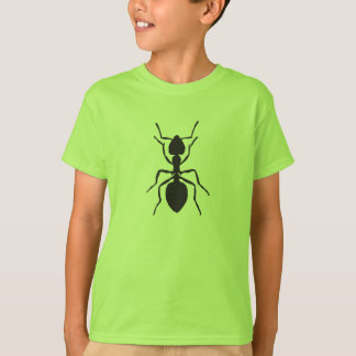 Formiga preta - t-shirt dos miúdos