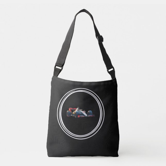 Formula Racing Crossbody Tote Bag (Frente)