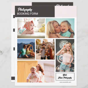 Formulário de Contrato de Fotógrafo modelo