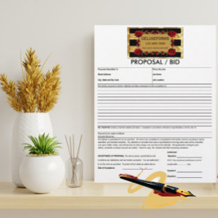 Formulário de Proposta de Rosas Jóias Ouro Preto