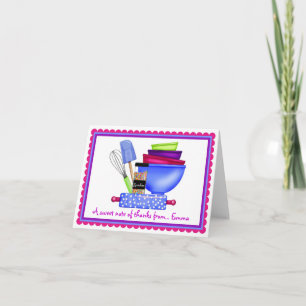 Fornecimentos De Cozinha Fazendo Cartões De Nota O