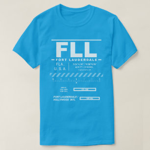 Fort Lauderdale — Camiseta do Aeroporto Int'l de H