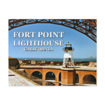 Fort Point Lighthouse, Cartão postal da Califórnia