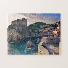 Fortaleza Dubrovnik Croácia Jigsera Quebra-cabeça
