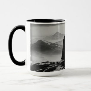 forte caneca de guerreiro - café de fantasia preto