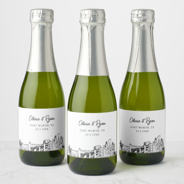 Forte Clássico Valendo Casamento Favorito Mini Per (Garrafas)