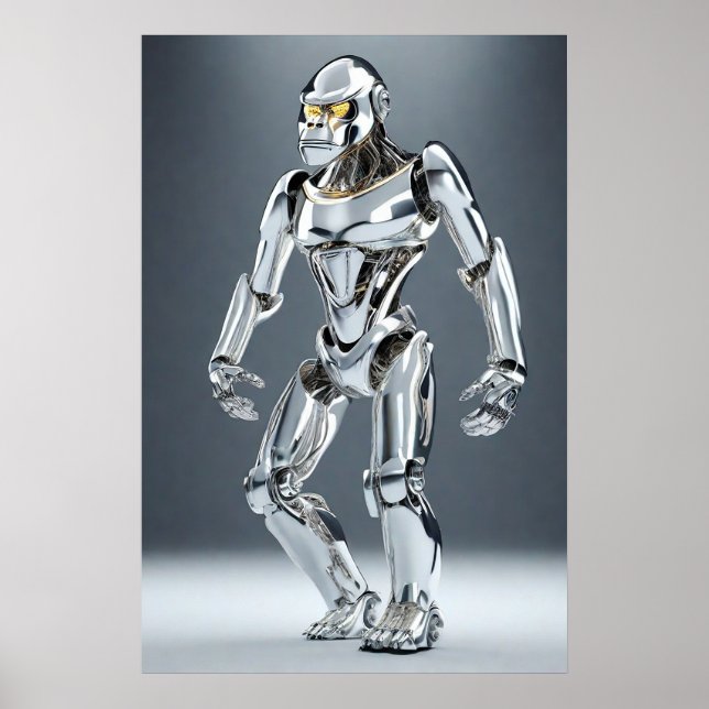 Forte Como Aço Ape Poster v2 (Frente)