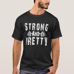 Forte e Bonito  Camiseta de Ginásio Masculino Dist