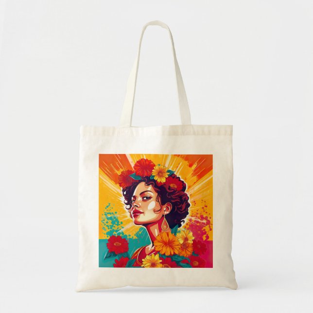 Forte e Orgulhosa, Bolsa de Mulher Mexicano-Americ (Frente)