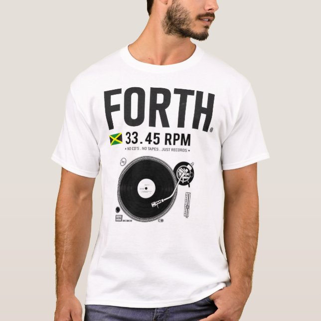FORTH MUSIC SHIRT Basic T-Shirt Masculina (Frente)
