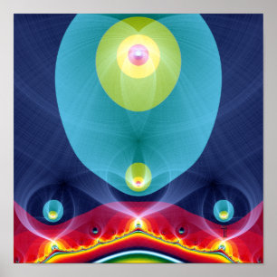 Forth Tetragrammaton (12" x 12") Art Impressão