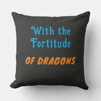 Fortitude dos Dragões - Almofada