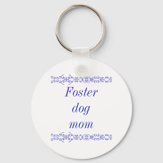 Foster dog chaveiro (Frente)
