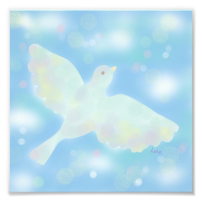 FOTO フォトプリント　自由の鳥 (Frente)