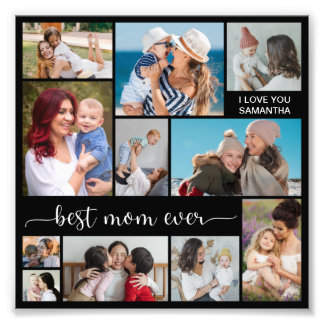 Foto 11 Colagem Fotográfica Melhor Mãe Alguma Vez Alarg