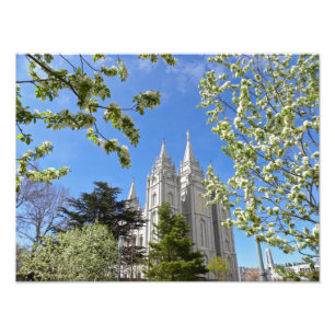 Foto 16" templo de X12" Salt Lake City LDS