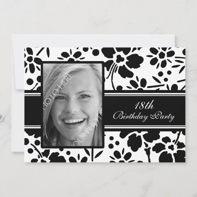 Foto 18ª Convites de aniversário (Frente)