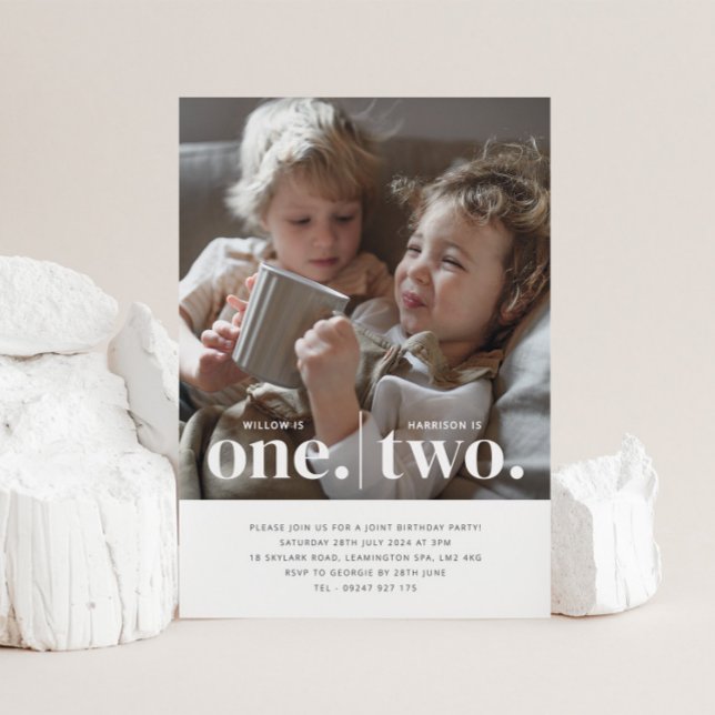 Foto 1rua e Convite Conjunta de Aniversário para s (Criador carregado)