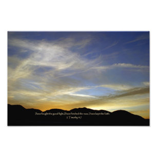 Foto 2 4:7 de Timothy eu lutei a boa luta