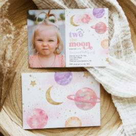 Foto 2: Convites de Aniversário da Moon Girl
