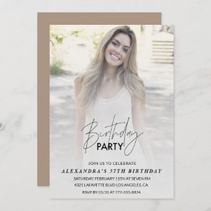 Foto: 37.ª Festa de aniversário de convite de aniv