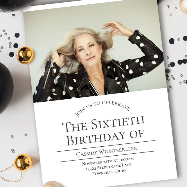 Foto 60 Convite de Aniversário (Criador carregado)