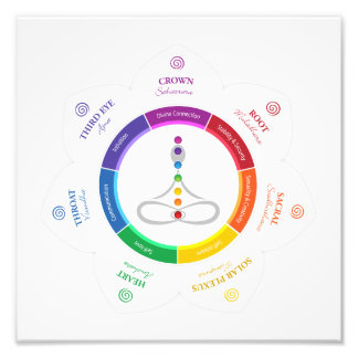 Foto 7 Chakras Poster