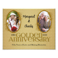 8-1/2x11 50th Colagem Annivosary Scrapbook
