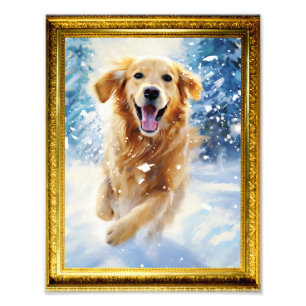 Foto 8,5 x 11 Photo Wall Art Ouro Retriever Dog