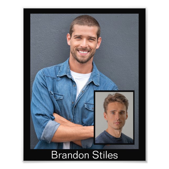 Foto 8x10 Capturas de Comunicação Atuais para Chamadas  (Frente)