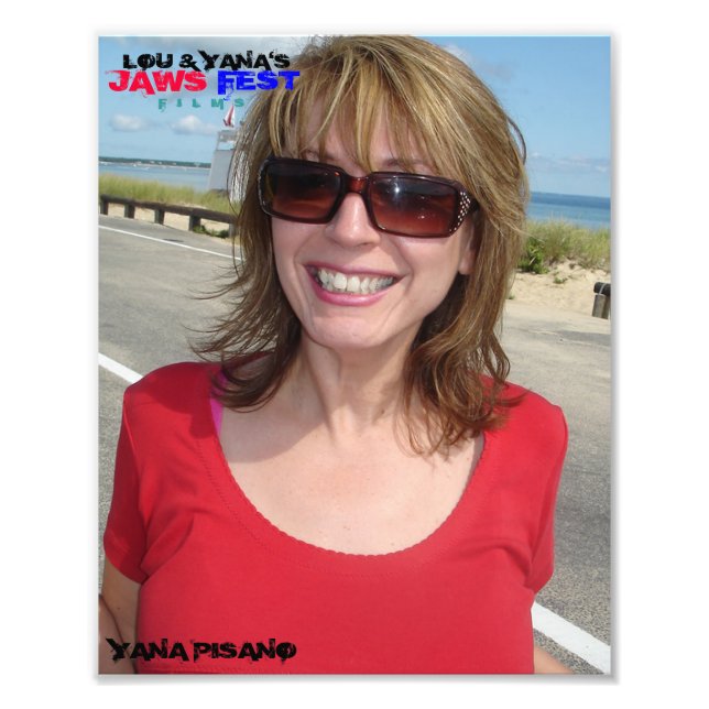 FOTO 8X10 "YANA IN RED" (Frente)