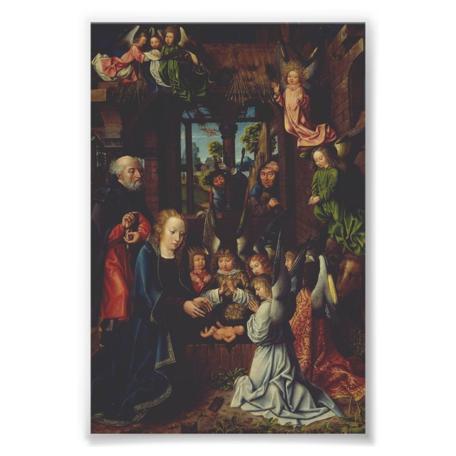 Foto A Adoração do Menino Cristo (Frente)