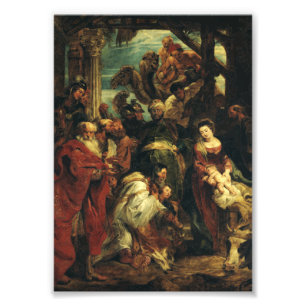 Foto A Adoração dos Magos por Peter Paul Rubens