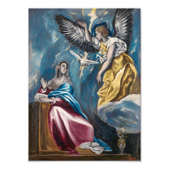 Foto A Anunciação | El Greco | (Frente)