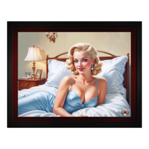 Foto A Cama é uma bela Arte de Conceito AI de Xzendor7