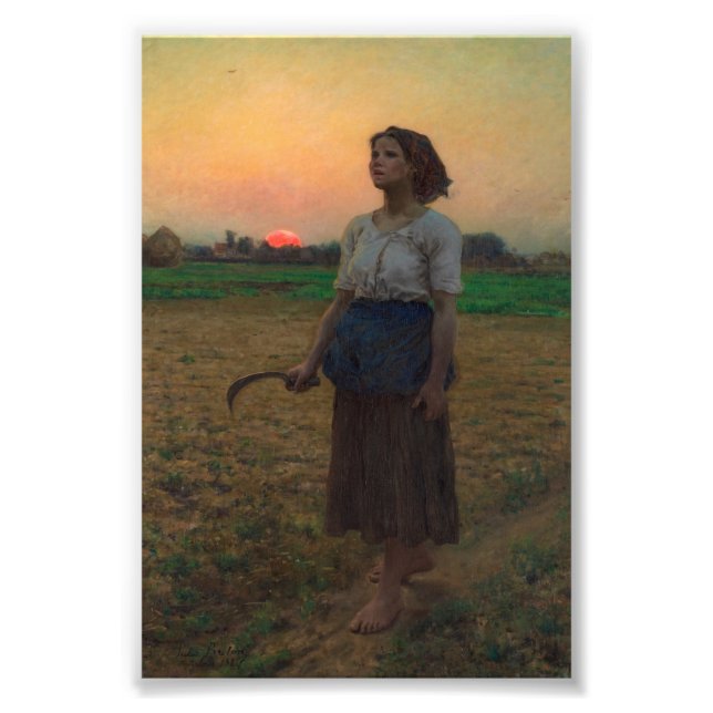 Foto A canção de Lark por Jules Adolphe Breton (Frente)