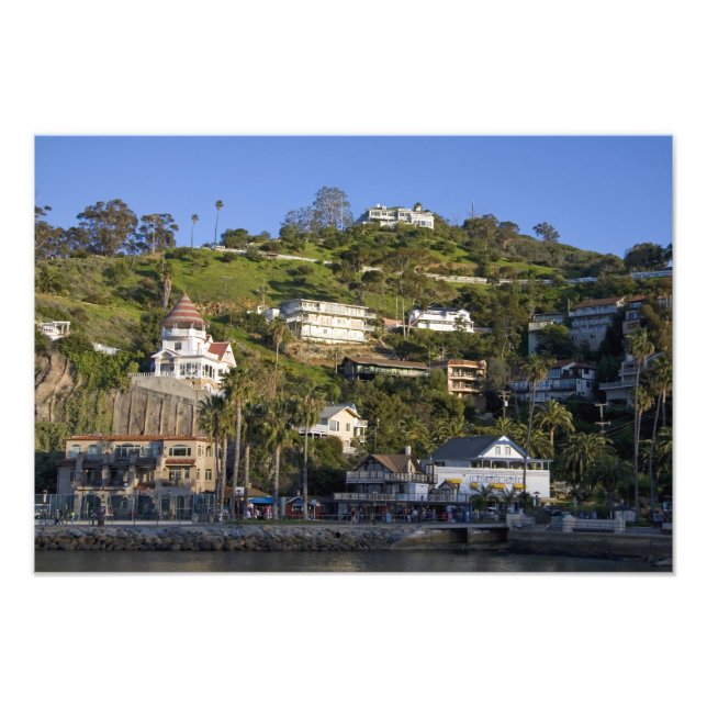 Foto A cidade de Avalon, na ilha Catalina, (Frente)