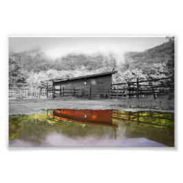 Foto A Cor do Impressão de Reflexão