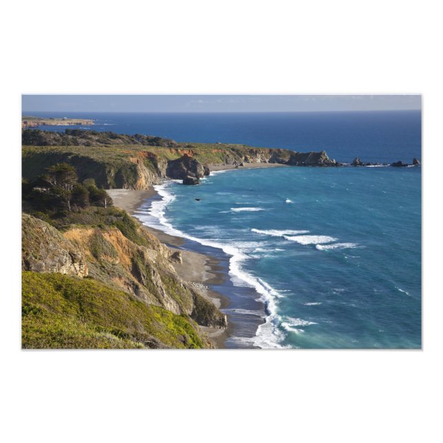 Foto A costa Big Sur na Califórnia, EUA (Frente)