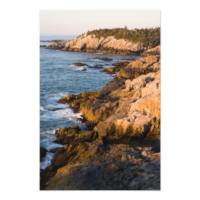 Foto A costa rochosa de Isle au Haut no (Frente)