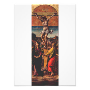 Foto A Crucificação segundo Carlo Crivelli Arte Sagrada